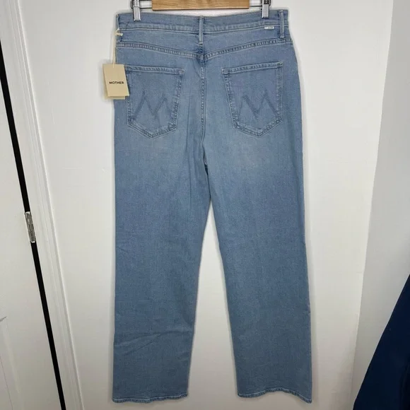 MOTHER NWT The Maven Sneak High Rise Straight Leg Jeans - Picture 8 of 10